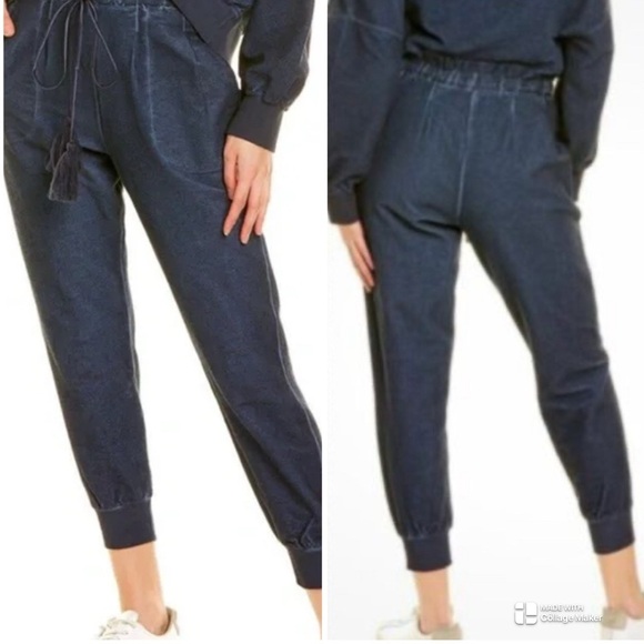 Something Navy Meghan paper bag joggers - Picture 1 of 7